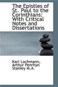 The Epistles of St. Paul to the Corinthians