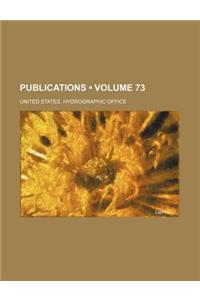 Publications (Volume 73)