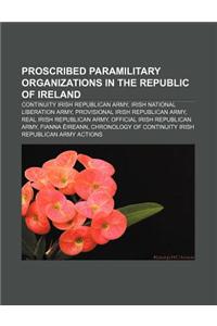 Proscribed Paramilitary Organizations in the Republic of Ireland