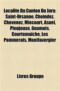 Localit Du Canton Du Jura
