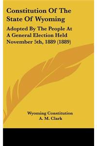 Constitution of the State of Wyoming