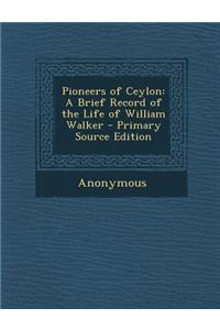 Pioneers of Ceylon
