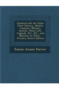 Zululand and the Zulus