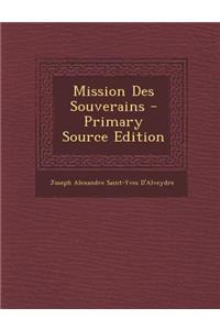 Mission Des Souverains