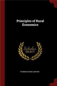 Principles of Rural Economics