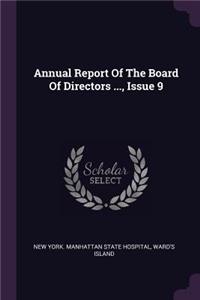 Annual Report of the Board of Directors ..., Issue 9