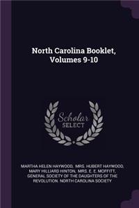 North Carolina Booklet, Volumes 9-10