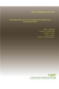 Description and Usage of a Fast-Response Fire Suppressant Concentration Meter