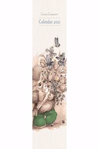 COUNTRY COMPANIONS SLIM CALENDAR 2021