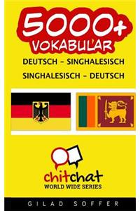 5000+ Deutsch - Singhalesisch Singhalesisch - Deutsch Vokabular