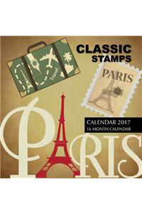 Classic Stamps Calendar 2017