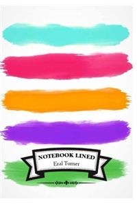Lined Notebook - Brush: Notebook Journal Diary, 110 Lined Pages, 7 X 10
