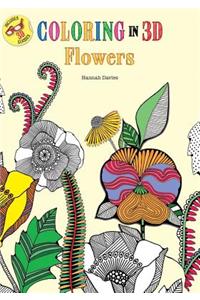 Coloring in 3D Flowers