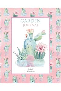 Garden Journel - PINK CACTUS