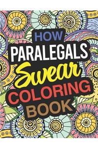How Paralegals Swear Coloring Book