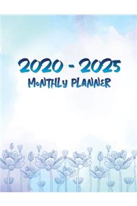 2020-2025 Monthly Planner
