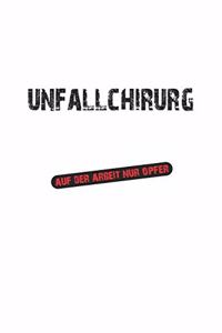 Unfallchirurg auf der Arbeit nur Opfer
