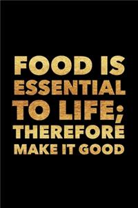 Food Is Essential To Life