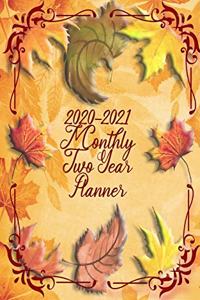 2020-2021 Monthly Two Year Planner