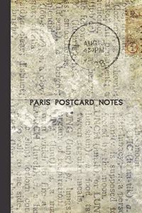 Paris Postcard Notes