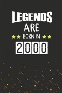 Legends Are Born In 2000
