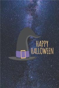 Happy Halloween - Witch Witches Hat Journal