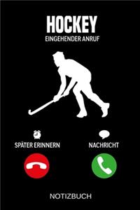 Hockey Eingehender Anruf