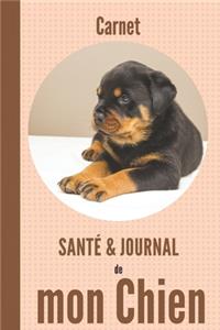 carnet santé et journal de mon chien