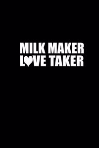 Milk maker. Love maker
