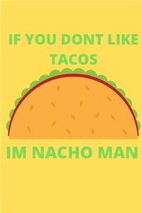 IF YOU DONT LIKE TACOS Im Nacho Man