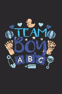 Team Boy Pregnancy Sketchbook