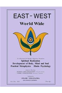 East-West Magazine World Wide, Volume I, No. 1