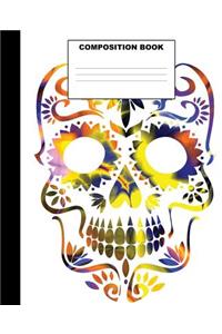 Sugar Skull Composition Book
