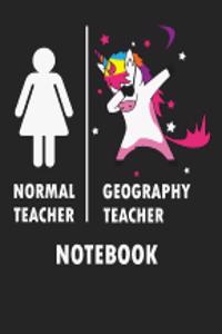 Normal Teacher Geography Teacher Notebook
