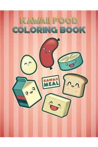 Kawaii Food Coloring Book