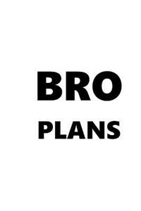 2019 Daily Planner For Men Bro Plans Black Font White Design 384 Pages