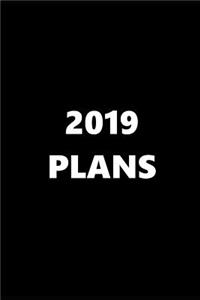 2019 Daily Planner Black White Design 2019 Plans 384 Pages