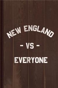 New England Vs Everyone Journal Notebook
