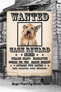 Berger Picard Dog Wanted Poster