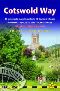 Cotswold Way: 44 Large-Scale Walking Maps & Guides to 48 Towns and Villages Planning, Places to Stay, Places to Eat - Chipping Campden to Bath