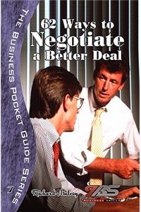 Sixty Two Ways to Negotiate a Better Deal