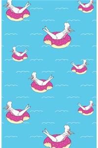 Bullet Journal Unicorns Floating in Doughnuts