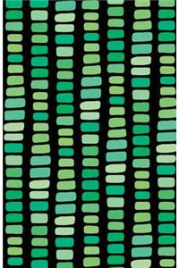 Bullet Journal Abstract Rectangles in Green