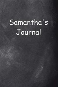 Samantha Personalized Name Journal Custom Name Gift Idea Samantha
