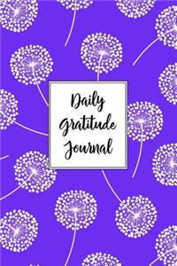 Gratitude Journal Dandelions Pattern 6