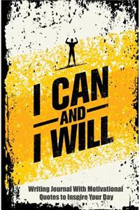 Writing Journal With Motivational Quotes