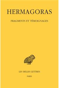 Hermagoras, Fragments Et Temoignages