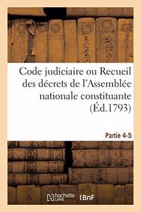 Code Judiciaire. Partie 4-5