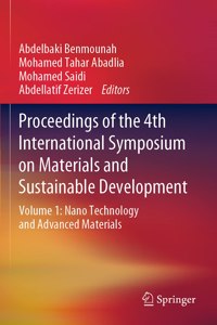 Proceedings of the 4th International Symposium on Materials and Sustainable Development