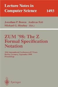 Zum '98: The Z Formal Specification Notation